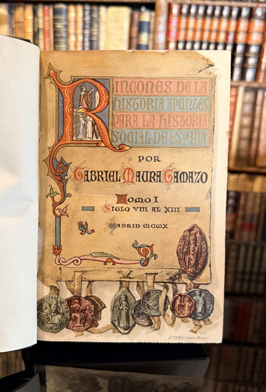 MAURA GAMAZO - Rincones de la Historia. Apuntes para la Historia Social de España - Image 2